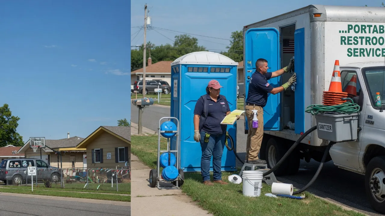Portable Toilet Rental in Glenford, OH near me